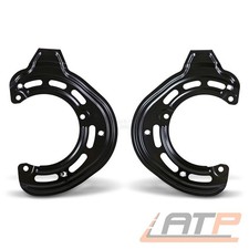 2x DECKBLECH BREMSSCHEIBE VORNE RECHTS UND LINKS FÜR OPEL CORSA C TIGRA TWIN TOP