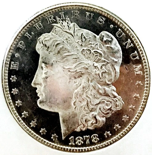 1878 REV OF 78 MORGAN SUPERSTAR DMPL! INSANE LIQUID MIRRORS! MS++++WOW NR #64473