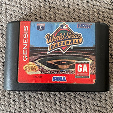 SEGA World Series Baseball Sega Genesis Sports Baseball GA World Series Series