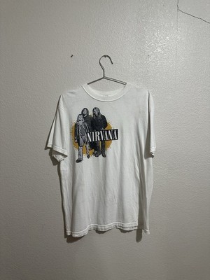 Kurt Cobain Nirvana Vintage T-Shirt 2009 Size Large White