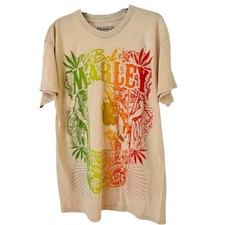 Bob Marley Graphic T-Shirt Men  s Size XL Jamaica Zion Rootswear Collection NWOT