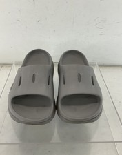 Hoka One One Gray ORA Recovery Slide Sandals 7