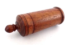 Antique Treenware Needlecase from Cloisters, Ephrata PA for Sewing & Needlecraft