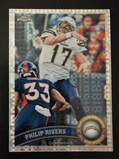 2011🔥Philip Rivers🔥Topps Chrome X-Fractor #90 Future HOFer