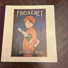 Vintage Freixenet Joan Bricolle 1994 Cream HC Spanish Wine Cava History Book