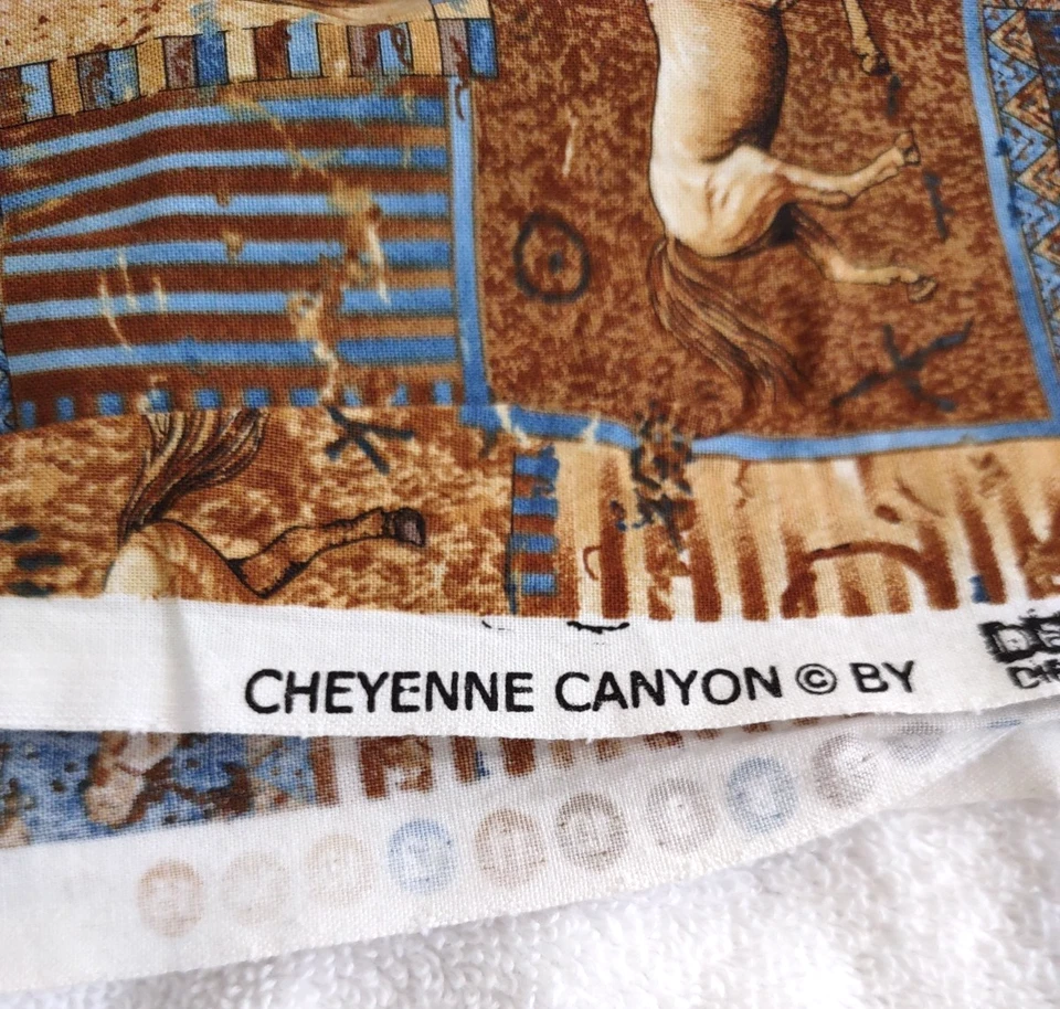 Cheyenne Canyon Horse Sewing Fabric 100" L x 42" W Print Concepts - Image 3 of 4