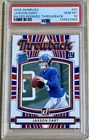 2025 Panini Donruss Jaxson Dart THROWBACK Rated Rookie RC #41 PSA 10 Gem GIANTS
