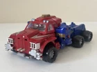 Vintage TAKARA 2001 Transformers Megatron Optimus Prime Red And Blue Truck Rare