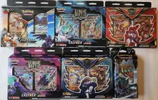 Lot Of 6 Pokémon TCG Battle V Decks And Pokemon League Battle Decks Packs VMAX