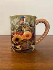 Summer Bouquet Rosemary Millette 3D Relief Coffee Mug Cup