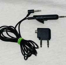 Bose Quietcomfort 15 QC15 Headset Audio Cable Cord Lead 3.5mm Jack - Tested