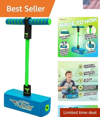 First Pogo Jumper for Kids - Durable Foam Design, Squeaky Sound, 250lbs Support