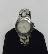 ESQ Esquire Swiss Made MOP Dial Wrist Watch (parts/repair)