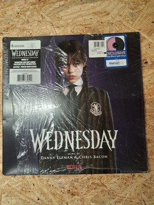 WEDNESDAY - Danny Elfman/Chris Bacon OST (2xLP Pink/Black Split) VINYL