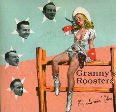 Grannys Roosters Im Leaving You EP, MONO Vinyl Single 7inch NEAR MINT