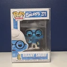 Funko Pop! Vinyl The Smurfs Brainy Smurf #271 Animation Figure