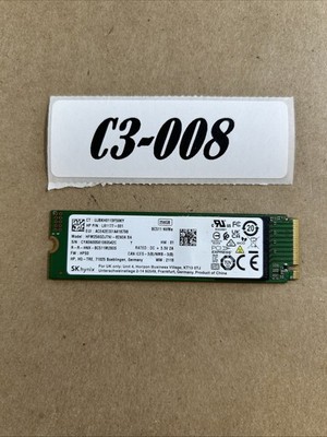 SK hynix BC511 256GB M.2 2280 NVMe SSD HFM256GDJTNI-82A0A Tested 98% Health