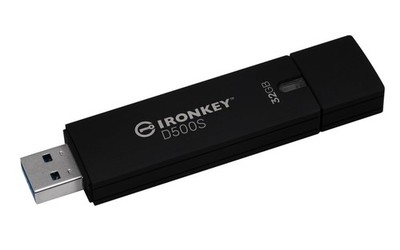 IronKey D500S 32GB USB 3.2 [Gen 1] Type A Flash Drive (ikd500s-32gb)