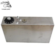 Slim Aluminum Race Drift Fuel Cell Gas Tank+level Sender 17 Gallon 64L