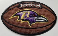Baltimore Ravens Football Embroidered Patch approx 2.25x3.5"