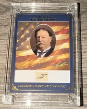 2025 A Word From POTUS William H Taft Authentic Handwritten Word Rare