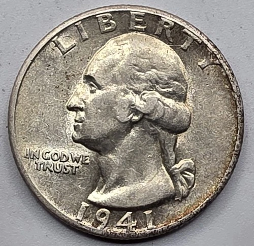 *SILVER* 1941-D  Washington Quarter -《Great Way To Buy Silver!!》