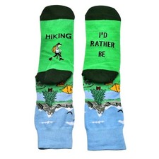 Funny Sports Socks for Men Women Vacation Holiday Retirement Gifts for Hiking