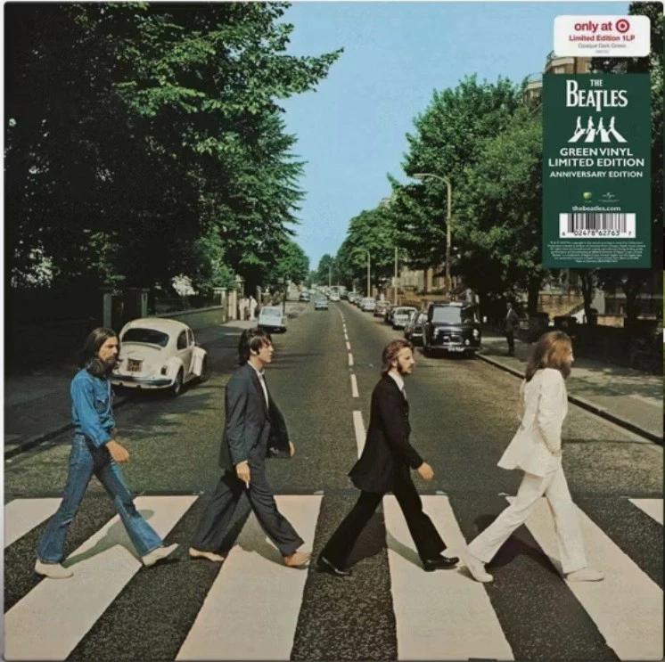 THE BEATLES ABBEY ROAD Limited Edition GREEN VINYL Giles Martin Remaster SEALED - Image 3 of 3