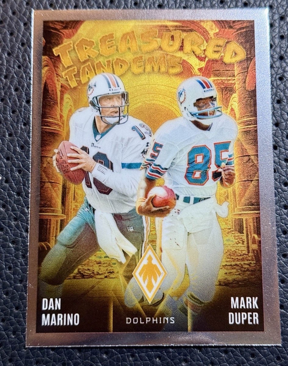 2024 Panini Phoenix - Treasured Tandems Dan Marino, Mark Duper #TT