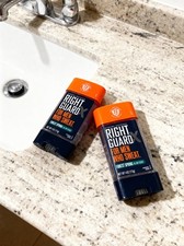  2 Right Guard Xtreme Defense Forest Spring Deodorant Sealed 4.0 oz Each