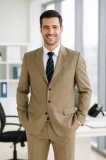 Murano Mens Blazer 44R 100% Italian Wool Sports Coat Suit Jacket