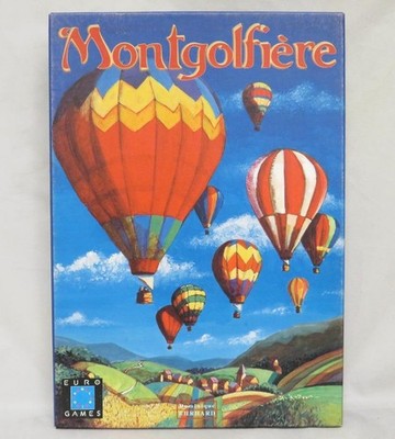 Euro Games - Montgolfiere - Race to the Moon in a Hot Air Balloon (SEALED Cards)