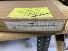 Vintage Buss Glass Fuse Holder