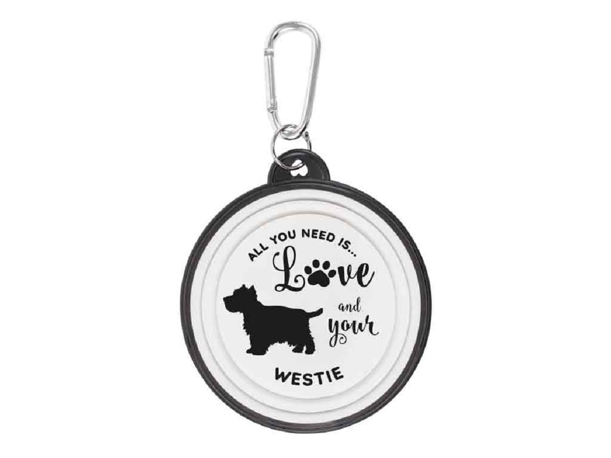 Walkies Faltbarer Hundenapf Für Unterwegs - Praktischer Reisenapf Mit Karabiner