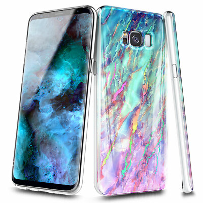 For SAMSUNG GALAXY S8 / S8 Plus Case Thin Fit Shockproof Ultra Slim Hybrid Cover