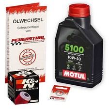 Honda Montesa Cota 300 RR (ND15) 15-21, Motul 10W40 ESTER Öl + K&N Ölfilter Set