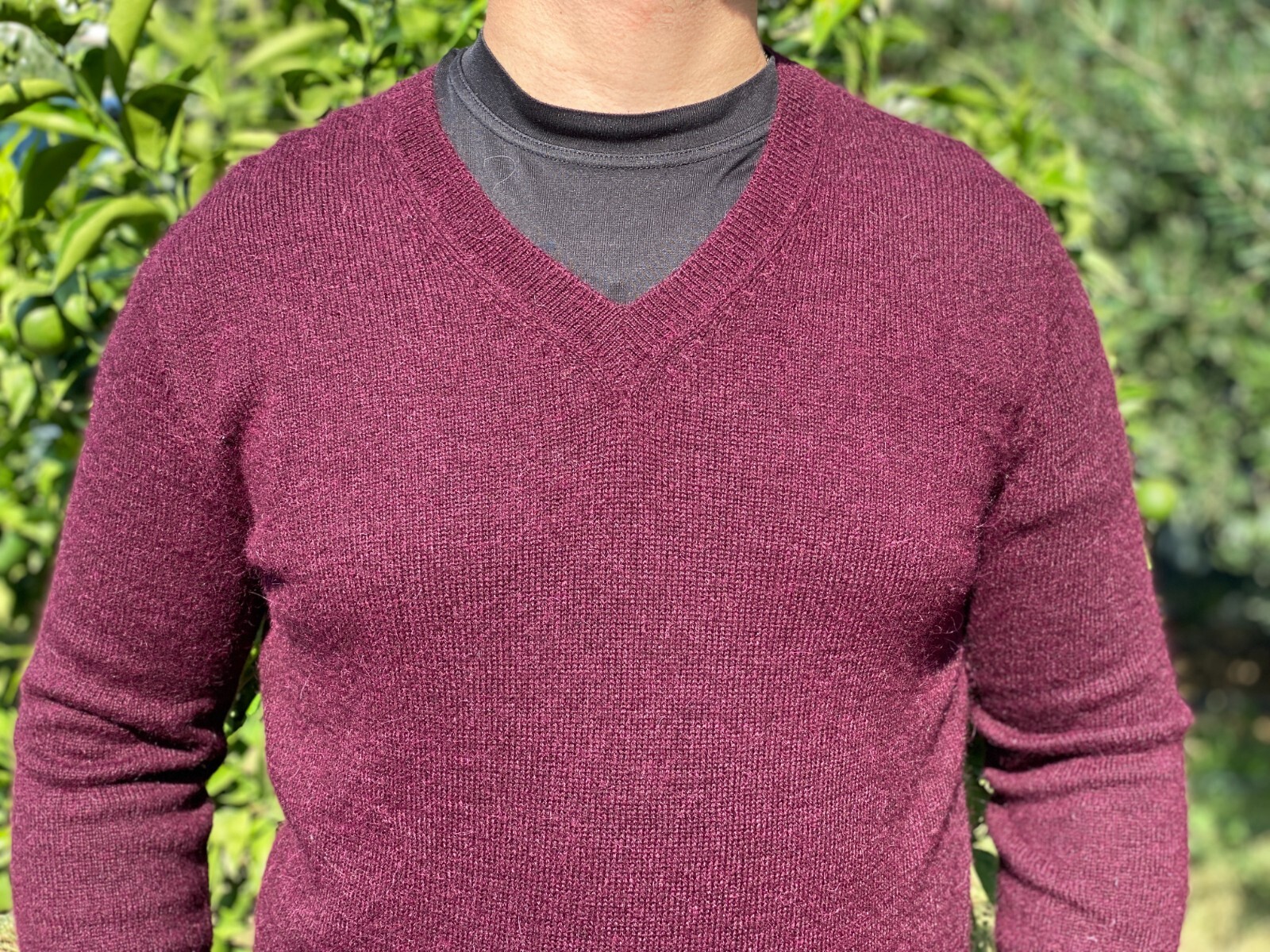 Rare Prada Milano Alpaca Casual Knit V-Neck Sweater Pullover Jumper Size 52 50 L image 9