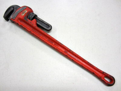 Ridgid 24'' Pipe Wrench Heavy Duty Steel 31030 Made in USA
