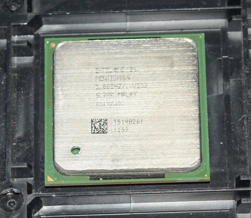 Intel Pentium 4 2.8GHz SL7PK 1MB 533 Mhz Socket 478/N Processor CPU - Image 2 of 4