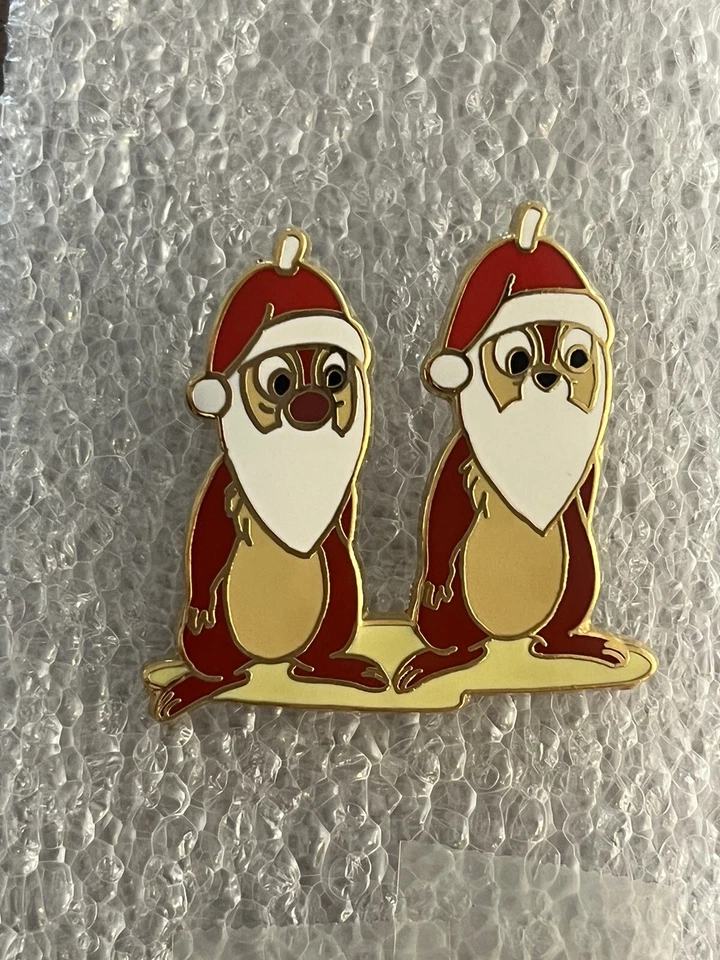 Набор значков Disney Christmas Chip an Dale Marie Aristocats 2010 Advent No2 LE 300 - Изображение 2 из 4