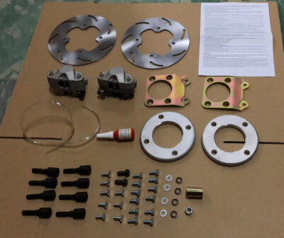 For All Honda Rubicon 500 Rincon 650 Front Disc Brake Kit - Foto 11