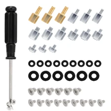 46 PCS M.2 NVMe SSD Mounting Screws Kit for Asus Gigabyte ASRock MSI Dell.......