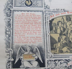 Lithograph Church Religious Paper Print Document Chicago, IL Elk Grove German — photo 6