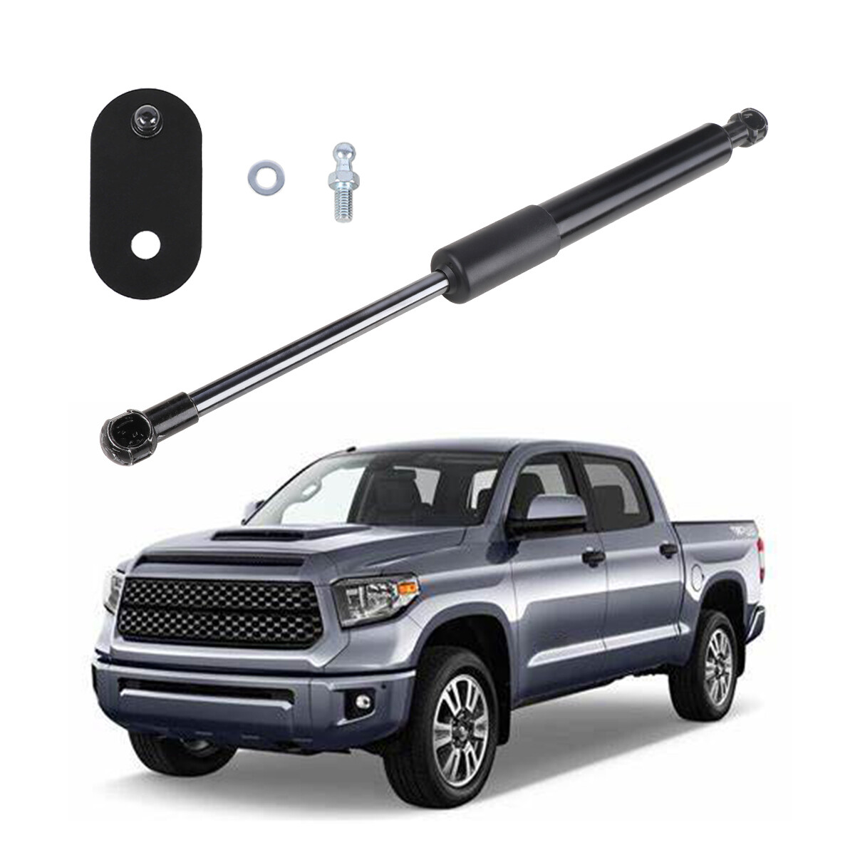 Truck Onderdelen, Duurzaam Carbon Staal Truck Achterklep Assist Shock Kit Rustproof DZ43102 voor Upgrade Vervanging voor Sierra 2007-2019 Truck Onderdelen, Duurzaam Carbon Staal Truck Achterklep Assist Shock Kit Rustproof DZ43102 voor Upgrade Vervanging voor Sierra 2007-2019