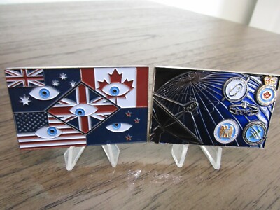 Five Eyes Intelligence Agencies NSA GCHQ CSE DSD GCSB FVEY NGA Challenge Coin