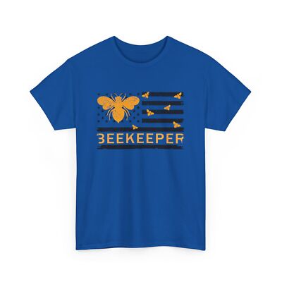 Bee T-Shirt | Save the Bees Shirt | Honeybee Tee | American Flag Bee Beekeeper