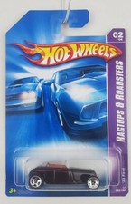 2006 Hot Wheels '33 Ford Ragtops & Roadsters Black NOC