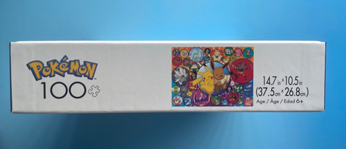 NEW-SEALED-2020-Pokemon-100 pc Jigsaw Puzzle-Pikachu-Eevee - Picture 4 of 6
