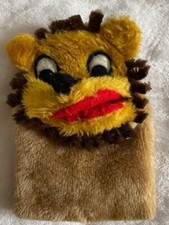 Vintage Sheram Ohio Lion Giraffe Dog Animal Hand Puppets Made in USA 1970s