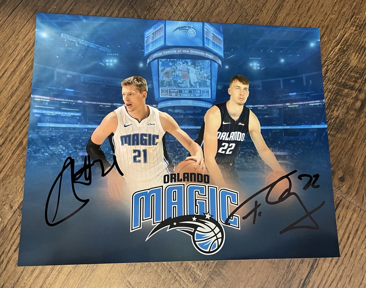 Franz Moritz Wagner Signed 8x10 Orlando Magic Photo Michigan